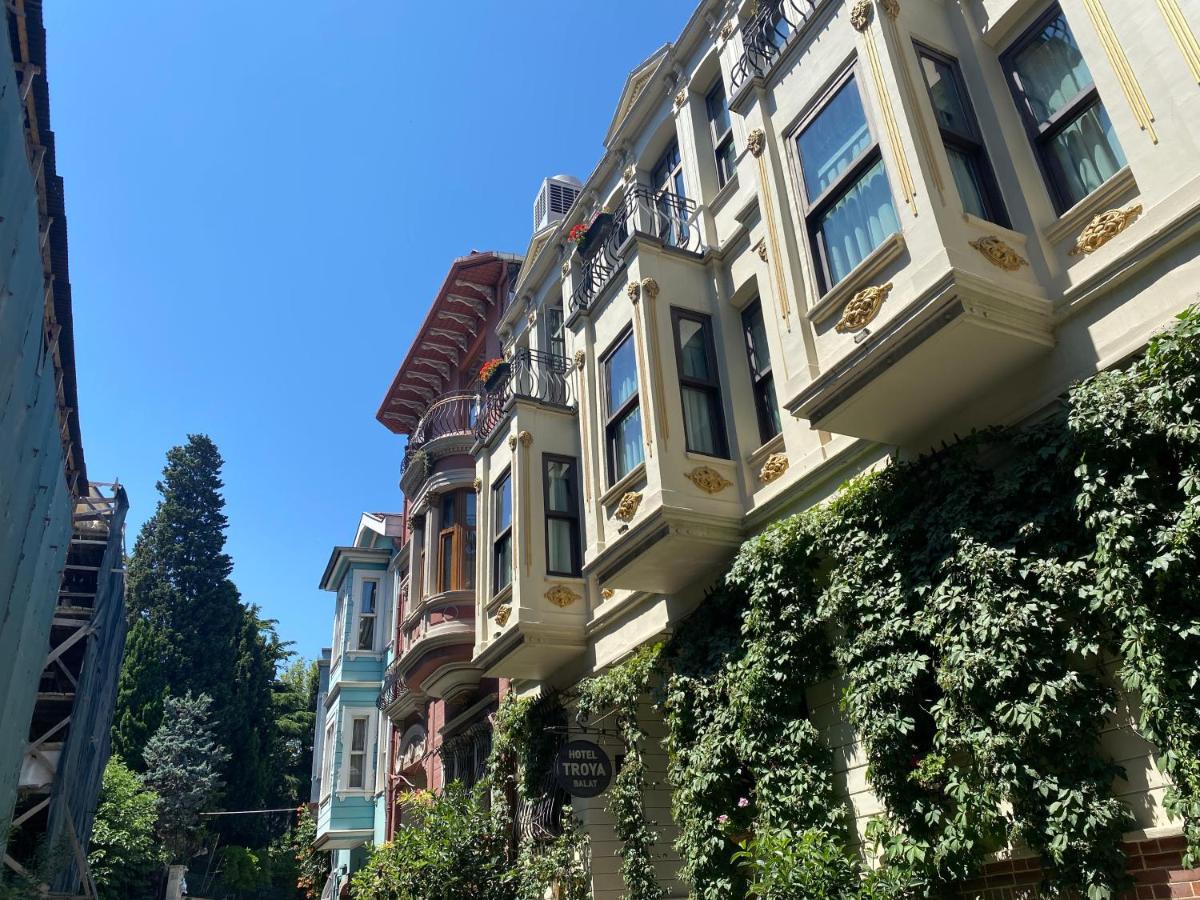 Istanbul Old City Colorful Houses Balat Petrion Hotel Zewnętrze zdjęcie