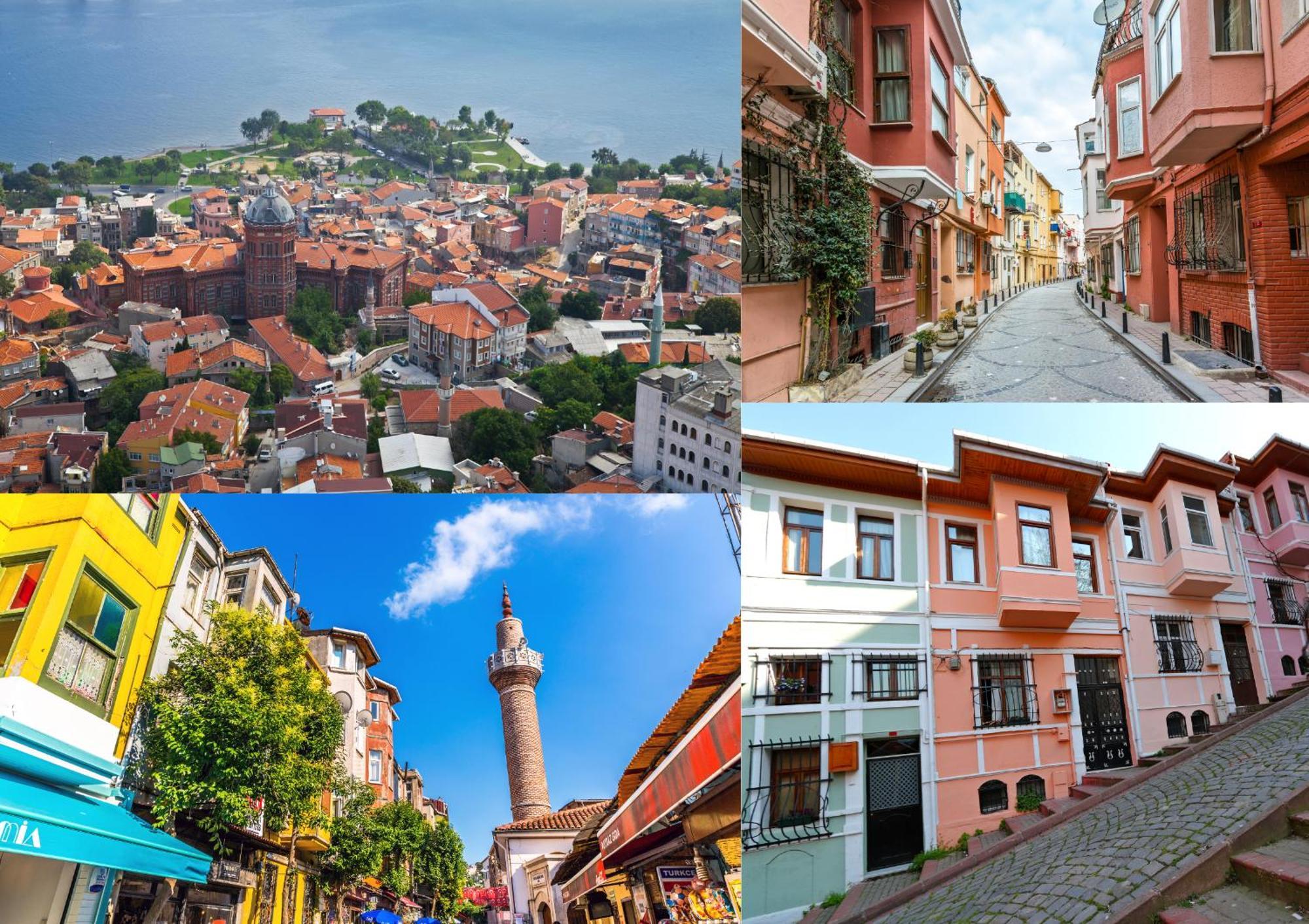 Istanbul Old City Colorful Houses Balat Petrion Hotel Zewnętrze zdjęcie